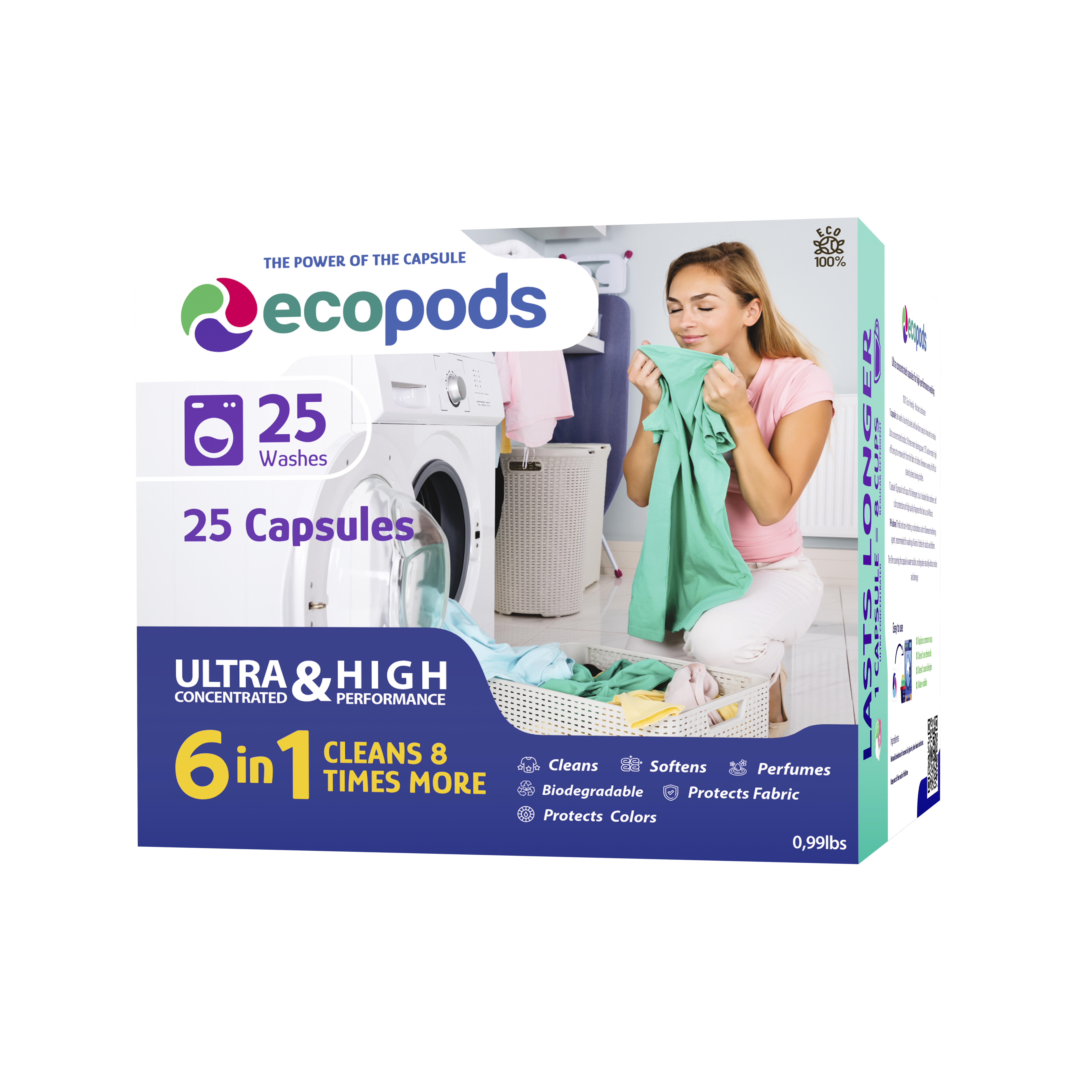 Ecopods EP25 – Front View