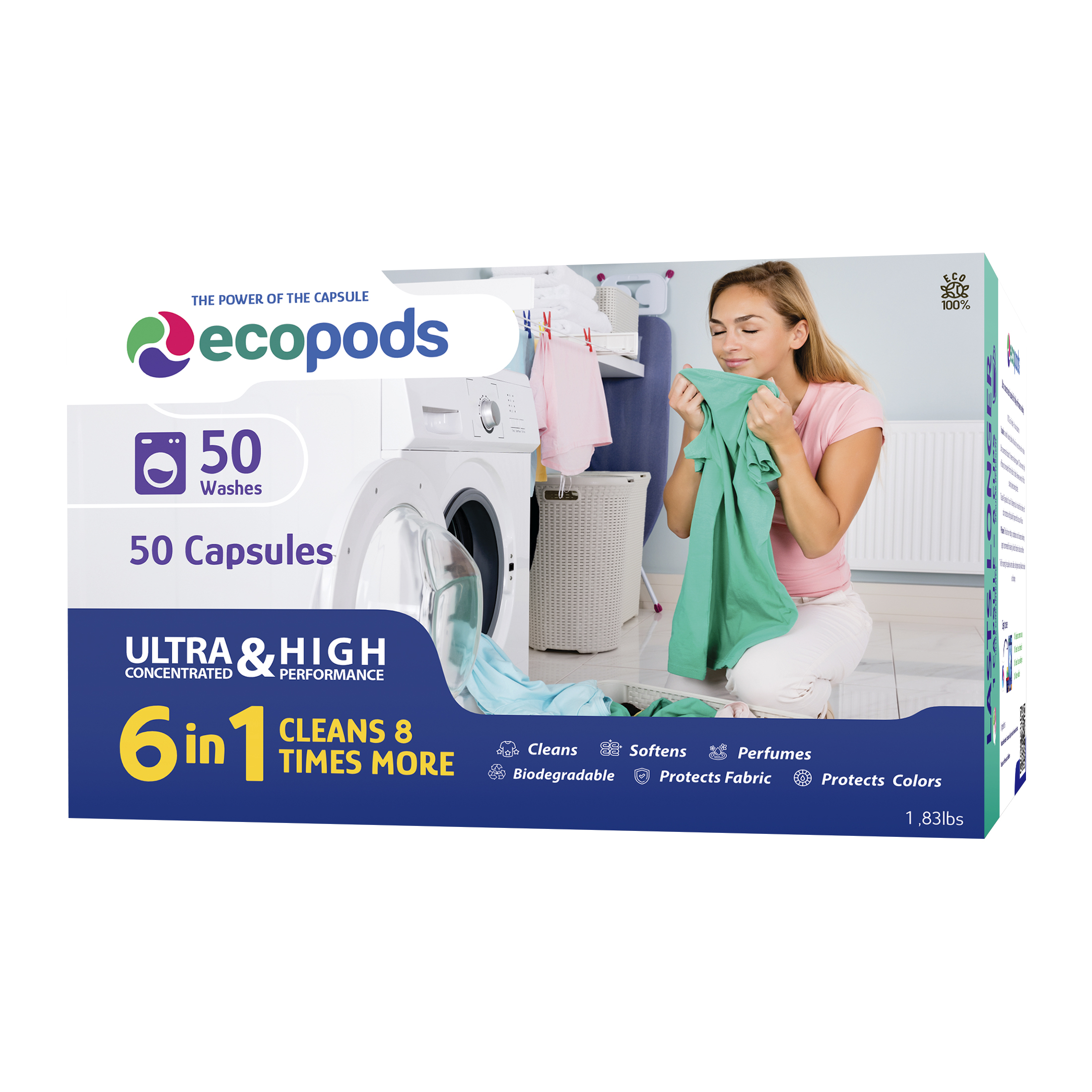 Ecopods EP50 – Front View
